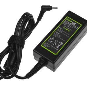 Green Cell, PRO Charger / AC Adapter 19V, 2.37A, 45W for Asus ZenBook UX21E, UX31E, Acer Chromebook 11, CB3-111, 13, CB5-311