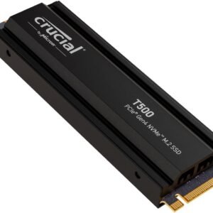 Crucial T500 PCIe 4.0 NVMe M.2 SSD, Heatsink, 2 TB