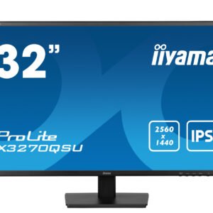 iiyama ProLite XB3270QSUB1 32" 80-cm monitor, QHD, USB, speakers