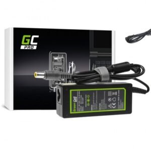 Green Cell, Charger for Lenovo, 20V, 3.25A, 65W ( Round tip ) with CloverLeaf