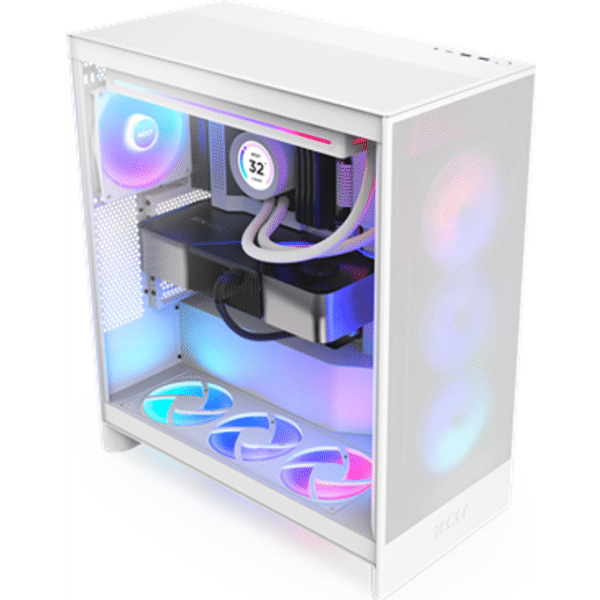 NZXT H7 Flow RGB, white